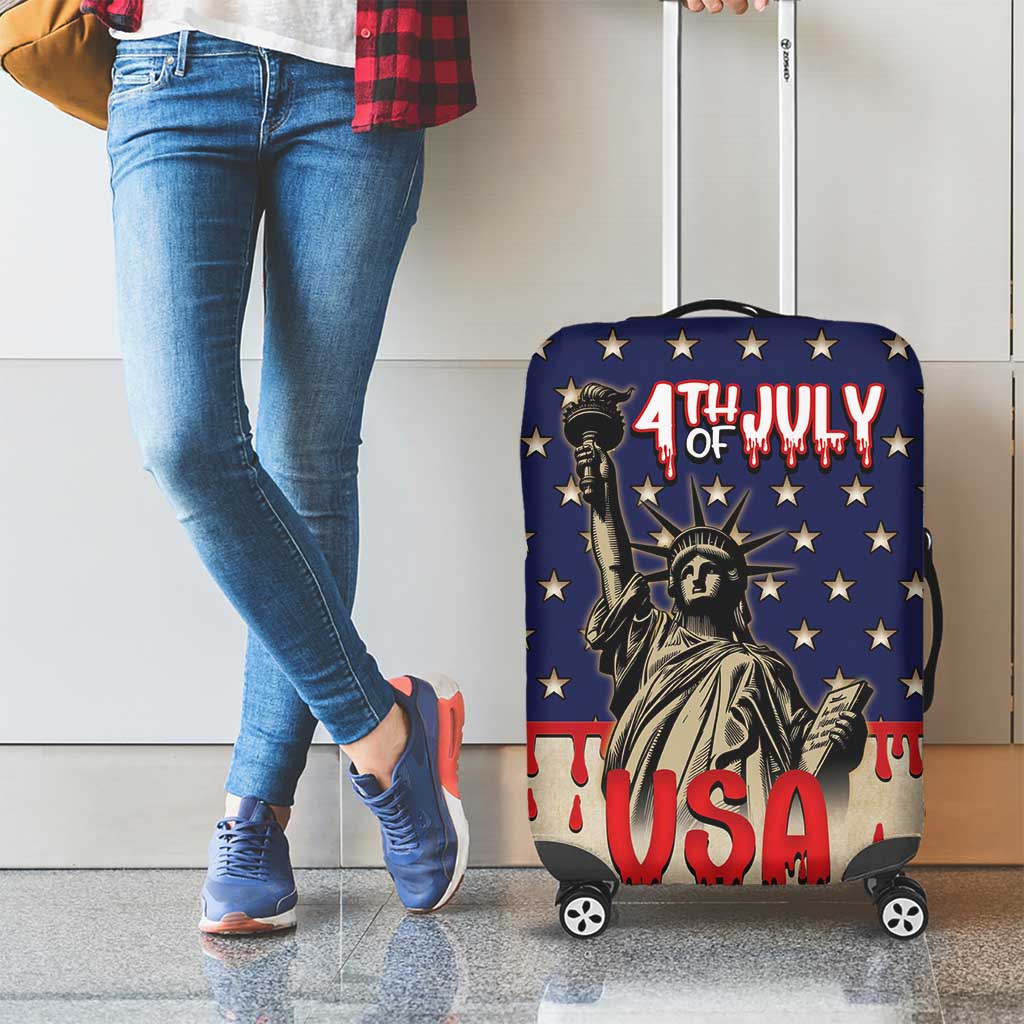 USA 4th Of July Luggage Cover We The People - Wonder Print Shop