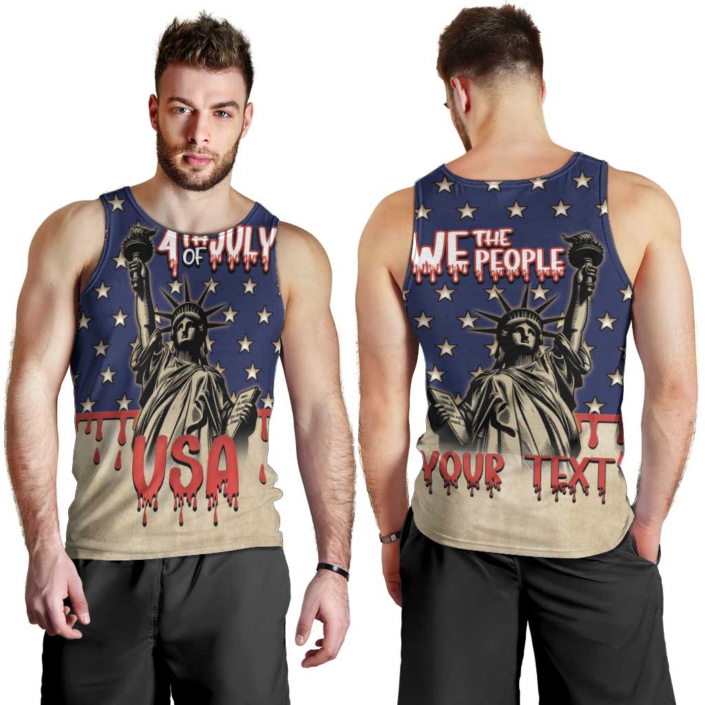 Personalized USA 4th Of July Men Tank Top We The People - Wonder Print Shop