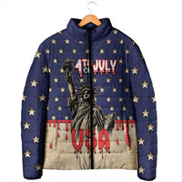 Personalized USA 4th Of July Padded Jacket We The People - Wonder Print Shop