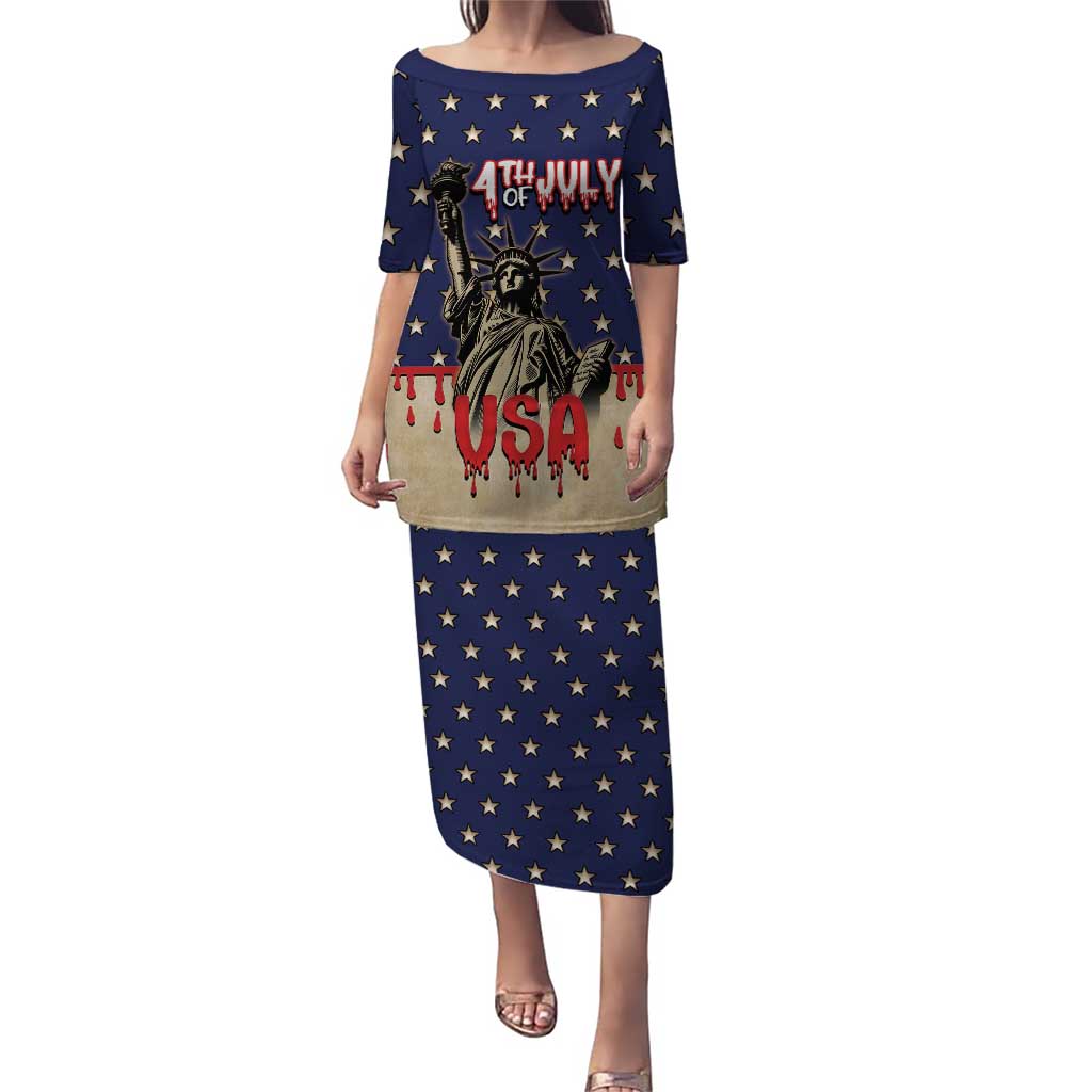 Personalized USA 4th Of July Puletasi We The People - Wonder Print Shop