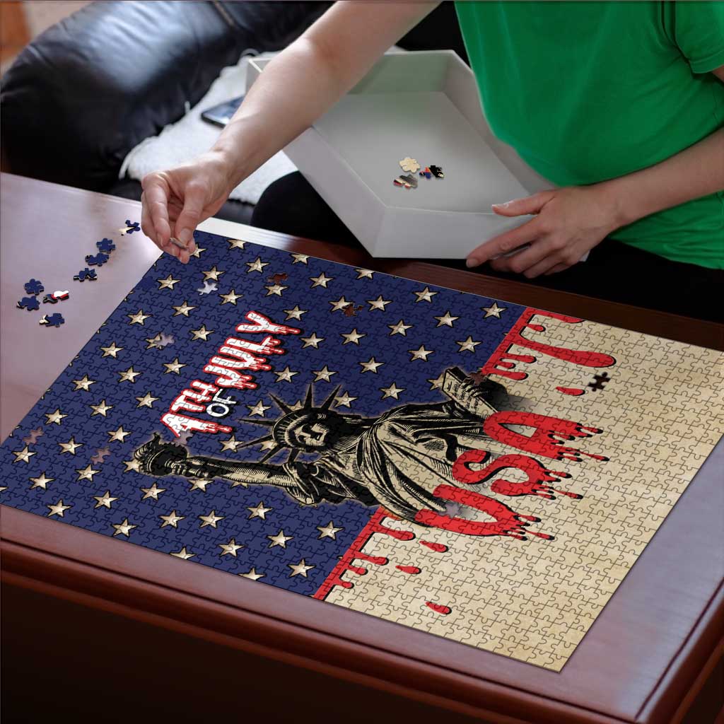 USA 4th Of July Puzzle We The People - Wonder Print Shop