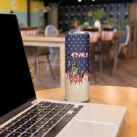 Personalized USA 4th Of July Skinny Tumbler We The People - Wonder Print Shop