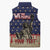 Personalized USA 4th Of July Sleeveless Puffer Jacket We The People - Wonder Print Shop
