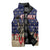 Personalized USA 4th Of July Sleeveless Puffer Jacket We The People - Wonder Print Shop