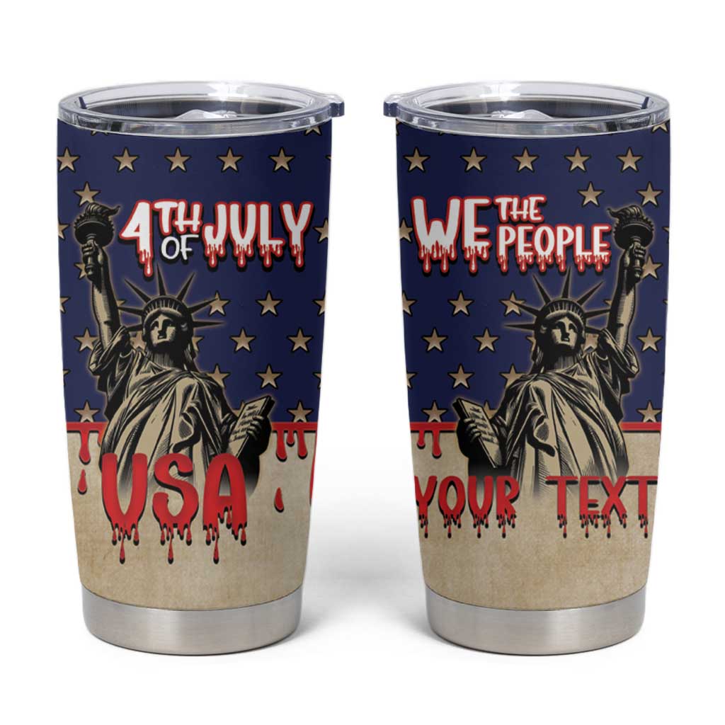 Personalized USA 4th Of July Tumbler Cup We The People - Wonder Print Shop