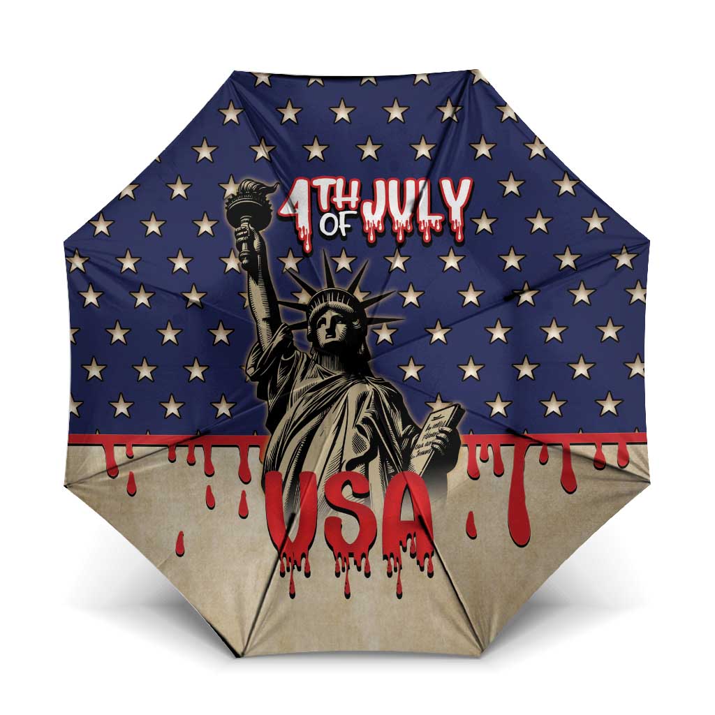USA 4th Of July Umbrella We The People - Wonder Print Shop