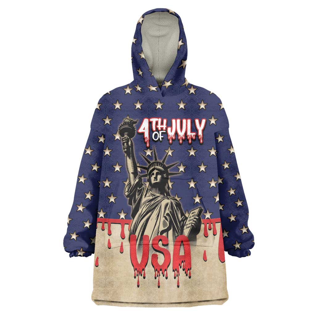 Personalized USA 4th Of July Wearable Blanket Hoodie We The People - Wonder Print Shop