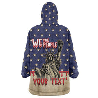 Personalized USA 4th Of July Wearable Blanket Hoodie We The People - Wonder Print Shop