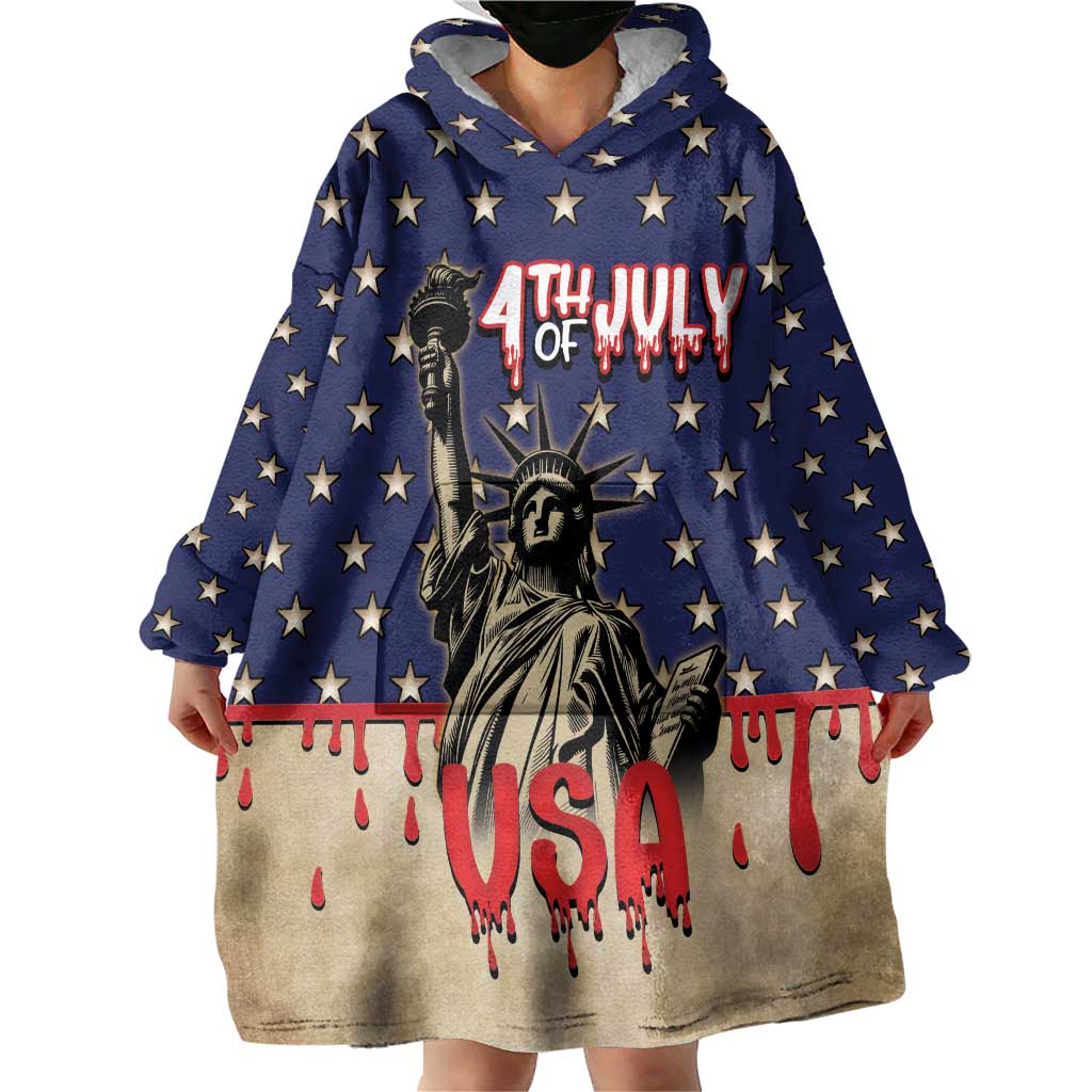 Personalized USA 4th Of July Wearable Blanket Hoodie We The People - Wonder Print Shop