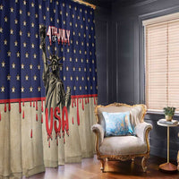 USA 4th Of July Window Curtain We The People - Wonder Print Shop