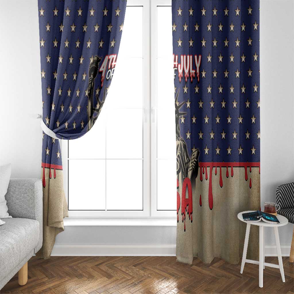 USA 4th Of July Window Curtain We The People - Wonder Print Shop