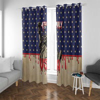 USA 4th Of July Window Curtain We The People - Wonder Print Shop