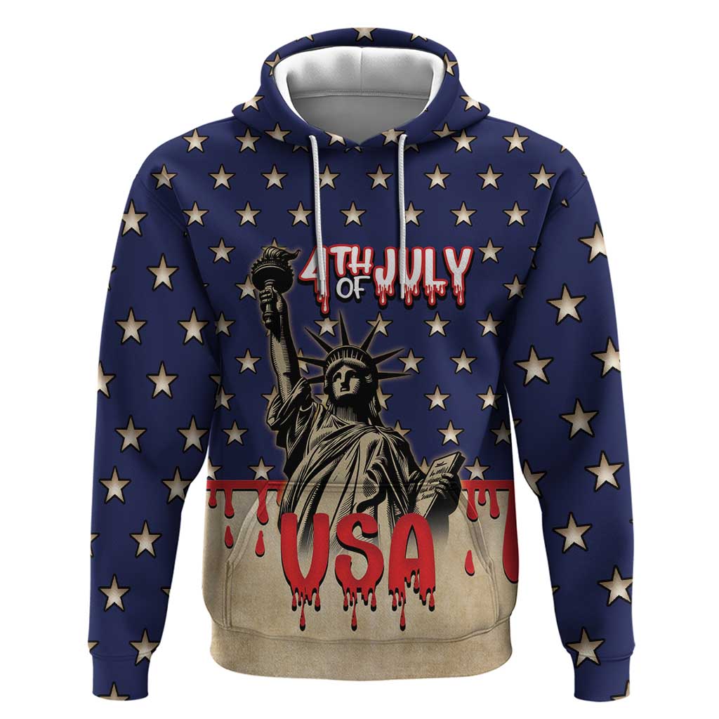 Personalized USA 4th Of July Zip Hoodie We The People - Wonder Print Shop