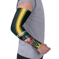 Personalized The Bahamas Arm Sleeves The Flamingo Tropical Flowers - Wonder Print Shop