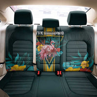 The Bahamas Back Car Seat Cover The Flamingo Tropical Flowers - Wonder Print Shop