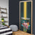 Personalized The Bahamas Door Cover The Flamingo Tropical Flowers - Wonder Print Shop