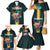 Personalized The Bahamas Family Matching Mermaid Dress and Hawaiian Shirt The Flamingo Tropical Flowers - Wonder Print Shop