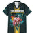 Personalized The Bahamas Family Matching Tank Maxi Dress and Hawaiian Shirt The Flamingo Tropical Flowers - Wonder Print Shop