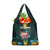The Bahamas Grocery Bag The Flamingo Tropical Flowers - Wonder Print Shop