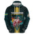Personalized The Bahamas Hoodie The Flamingo Tropical Flowers - Wonder Print Shop