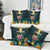 The Bahamas Pillow Cover The Flamingo Tropical Flowers - Wonder Print Shop