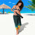 The Bahamas Sarong The Flamingo Tropical Flowers - Wonder Print Shop