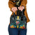 The Bahamas Shoulder Handbag The Flamingo Tropical Flowers - Wonder Print Shop