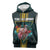 Personalized The Bahamas Sleeveless Zip Hoodie The Flamingo Tropical Flowers - Wonder Print Shop