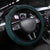 The Bahamas Steering Wheel Cover The Flamingo Tropical Flowers - Wonder Print Shop
