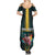 Personalized The Bahamas Summer Maxi Dress The Flamingo Tropical Flowers - Wonder Print Shop