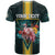 Personalized The Bahamas T Shirt The Flamingo Tropical Flowers - Wonder Print Shop