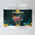 The Bahamas Tablecloth The Flamingo Tropical Flowers - Wonder Print Shop