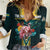Personalized The Bahamas Women Casual Shirt The Flamingo Tropical Flowers - Wonder Print Shop
