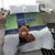 Finland Bedding Set Brown Bear With Symbol Under The Aurora Sky - Wonder Print Shop
