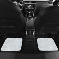 Finland Car Mats Brown Bear With Symbol Under The Aurora Sky - Wonder Print Shop