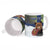 Personalized Finland Ceramic Mug Brown Bear With Symbol Under The Aurora Sky - Wonder Print Shop