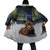 Personalized Finland Cloak Brown Bear With Symbol Under The Aurora Sky - Wonder Print Shop