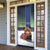 Finland Door Cover Brown Bear With Symbol Under The Aurora Sky - Wonder Print Shop