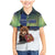 Personalized Finland Family Matching Mermaid Dress and Hawaiian Shirt Brown Bear With Symbol Under The Aurora Sky - Wonder Print Shop