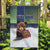 Finland Garden Flag Brown Bear With Symbol Under The Aurora Sky - Wonder Print Shop