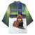 Personalized Finland Kimono Brown Bear With Symbol Under The Aurora Sky - Wonder Print Shop