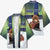 Personalized Finland Kimono Brown Bear With Symbol Under The Aurora Sky - Wonder Print Shop