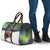 Finland Travel Bag Brown Bear With Symbol Under The Aurora Sky - Wonder Print Shop