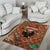 Rottweiler Christmas Area Rug Merry Woofmas - Wonder Print Shop