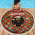 Rottweiler Christmas Beach Blanket Merry Woofmas - Wonder Print Shop
