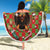 Rottweiler Christmas Beach Blanket Merry Woofmas - Wonder Print Shop