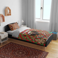 Rottweiler Christmas Bedding Set Merry Woofmas - Wonder Print Shop