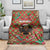 Rottweiler Christmas Blanket Merry Woofmas - Wonder Print Shop