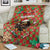 Rottweiler Christmas Blanket Merry Woofmas - Wonder Print Shop