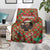 Rottweiler Christmas Blanket Merry Woofmas - Wonder Print Shop